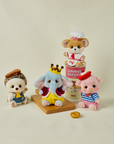 The Kiddom Sunrise Bakery Series Bag Charms