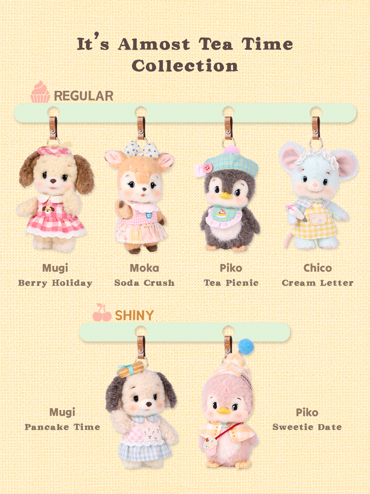 cocotto It's Almost Tea Time Series Bag Charms