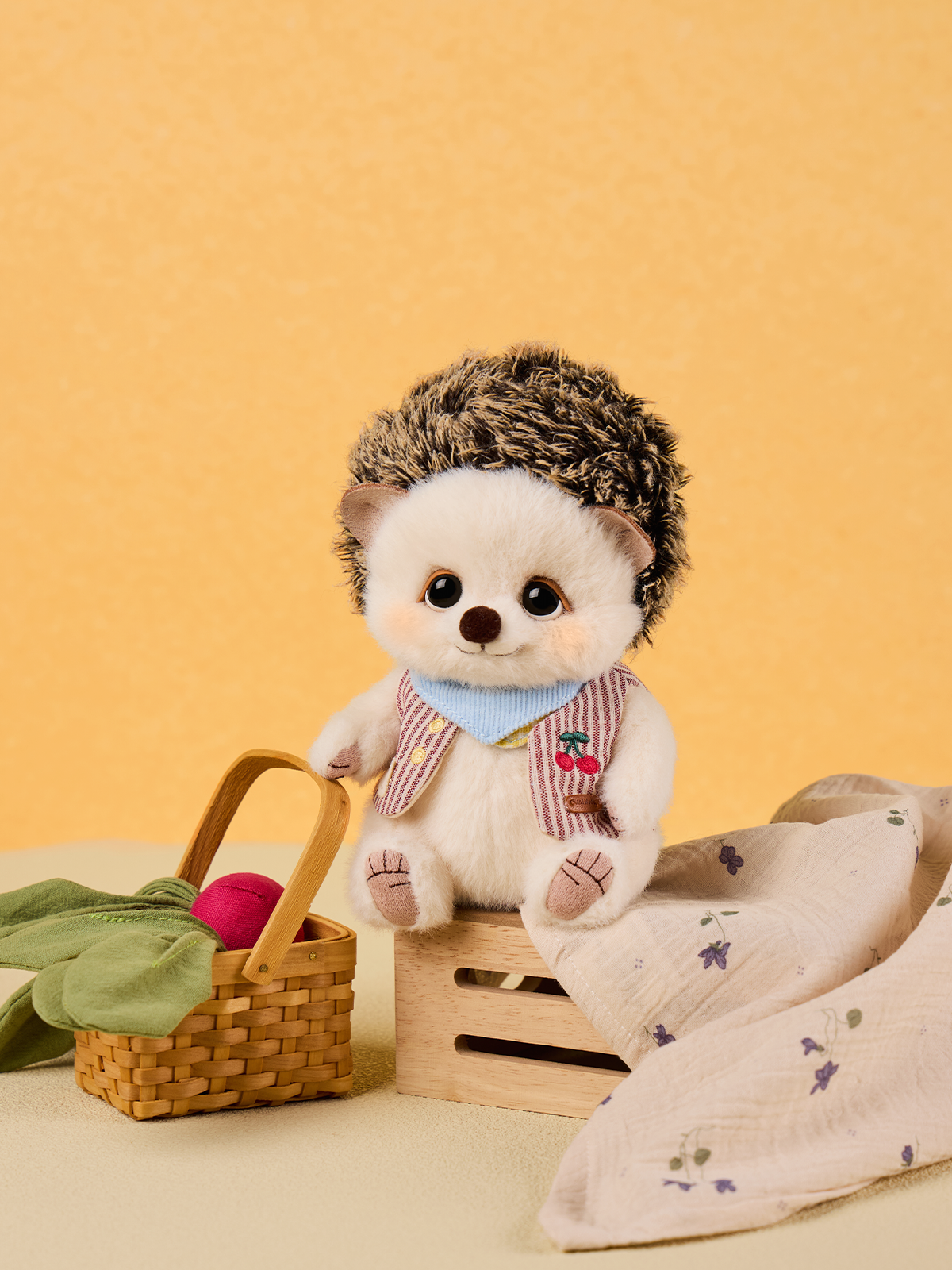 The Kiddom Cherry Holiday Motty Hedgehog