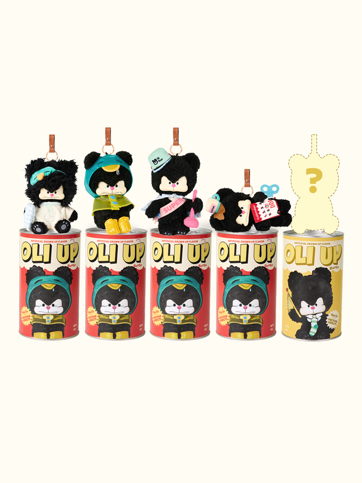 Oli Bear Oli Up Series Bag Charms