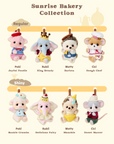 The Kiddom Sunrise Bakery Series Bag Charms